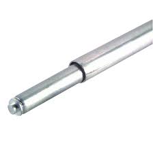 93”-108” Round Steel Shoring Bar w/1” Plug